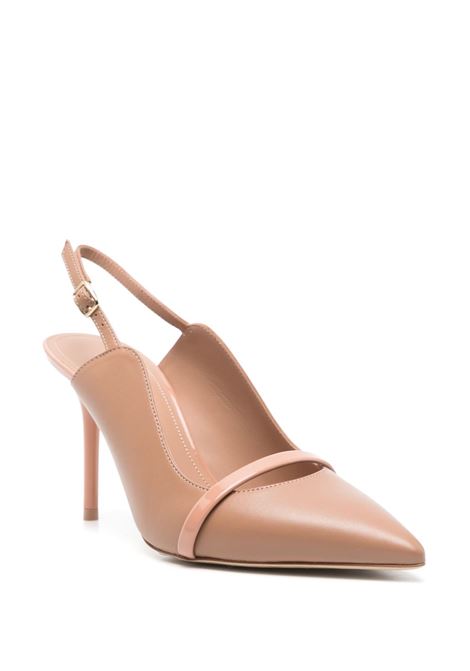 Blush pink 90mm Marion slingback pumps Malone souliers - women MALONE SOULIERS | MARIONMS852BLSH